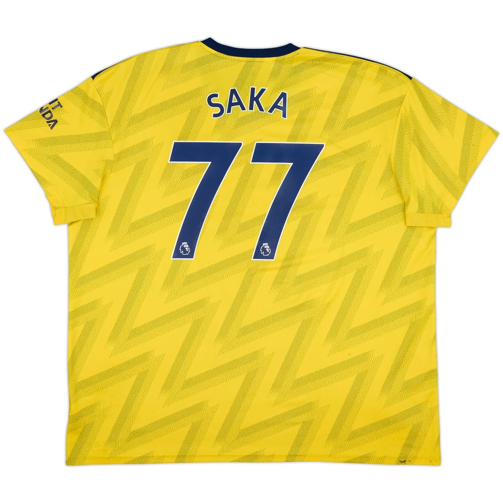 2019-20 Arsenal Away Shirt Saka #77 - 7/10 - (3XL)
