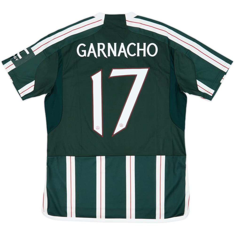 2023-24 Manchester United Away Shirt Garnacho #17 - 10/10 - (L)