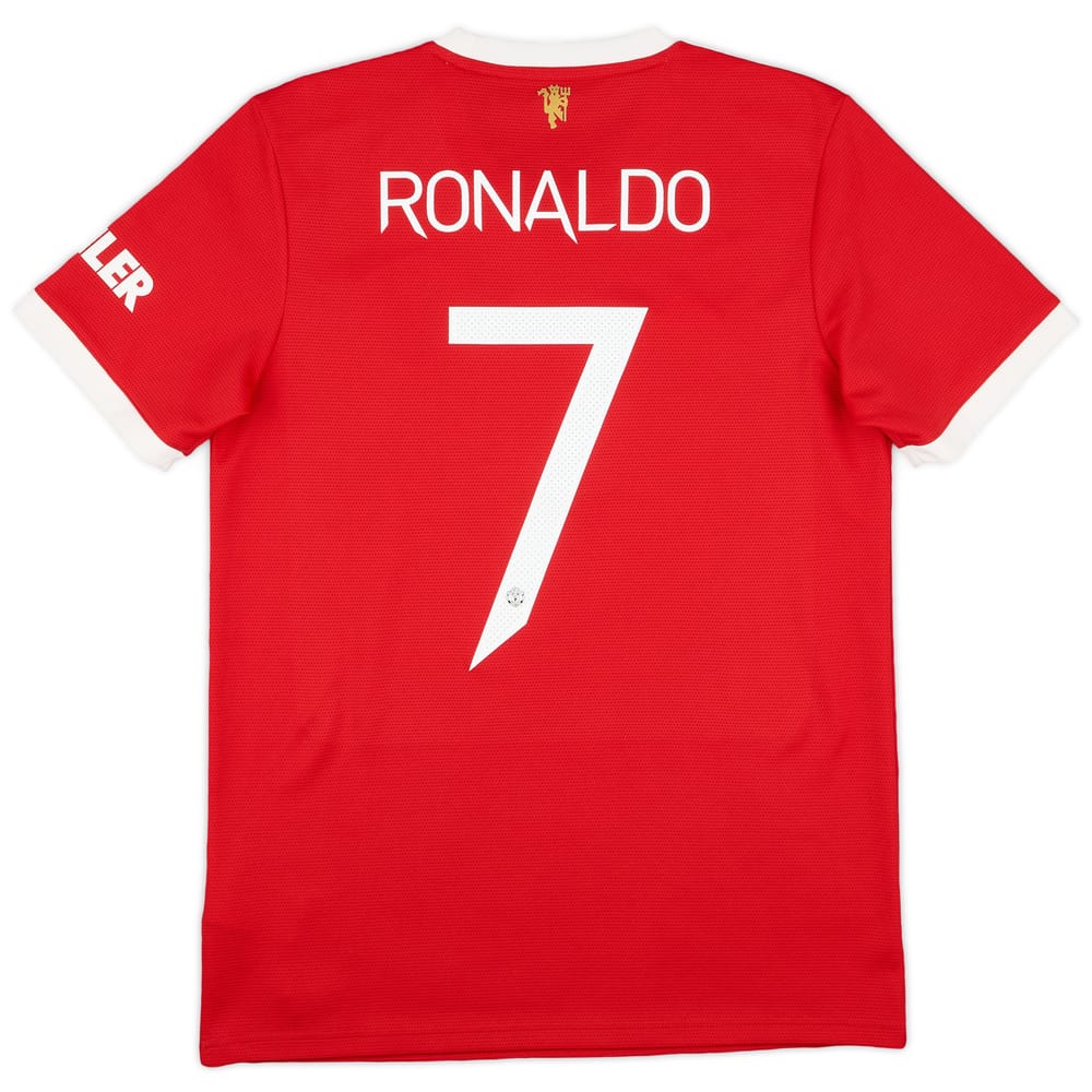 2021-22 Manchester United Home Shirt Ronaldo #7 - 10/10 - (M)