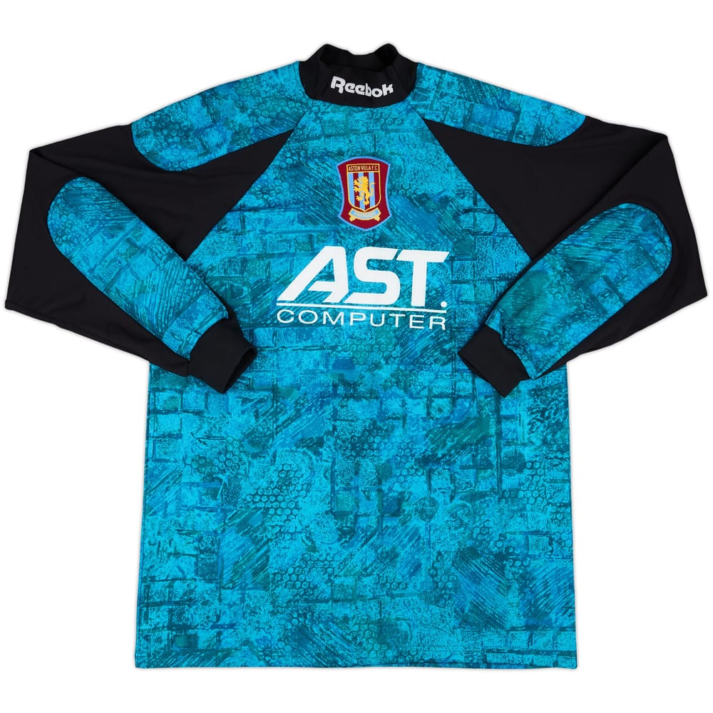 1995-96 Aston Villa GK Shirt - 8/10 - (M)
