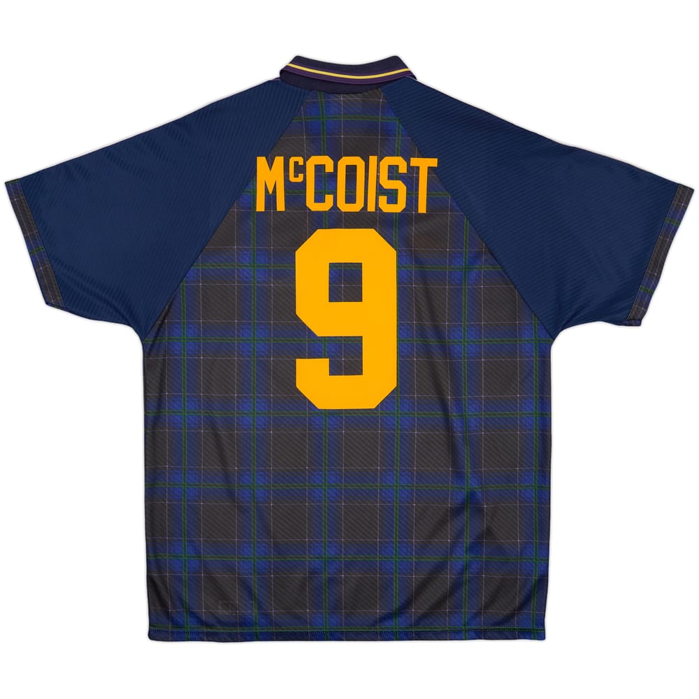 1994-96 Scotland Home Shirt McCoist #9 - 8/10 - (XL)