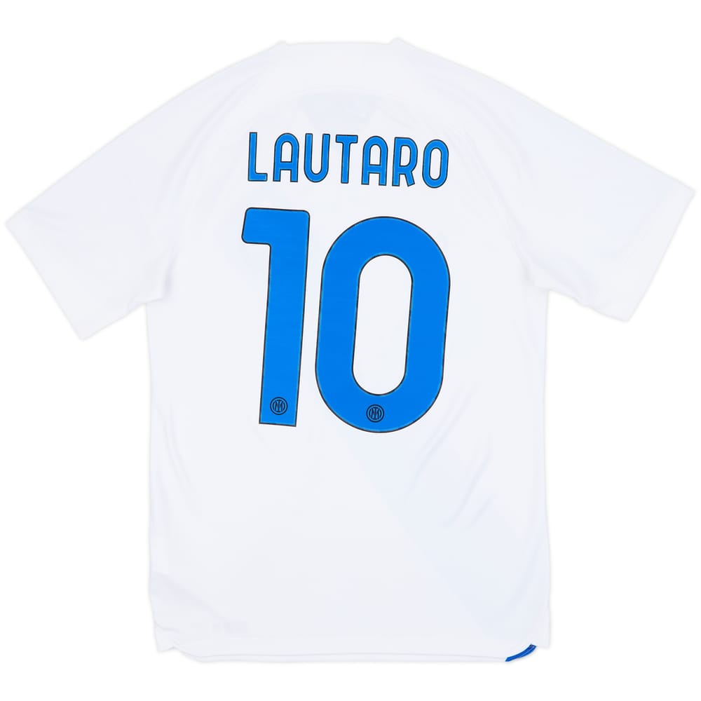2023-24 Inter Milan Away Shirt Lautaro #10 - 7/10 - (S)