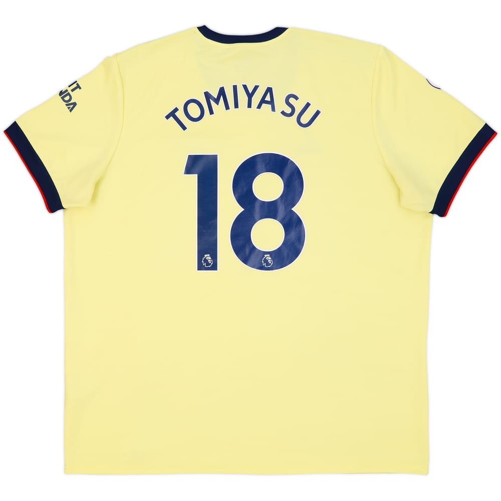 2021-22 Arsenal Away Shirt Tomiyasu #18 - 8/10 - (3XL)