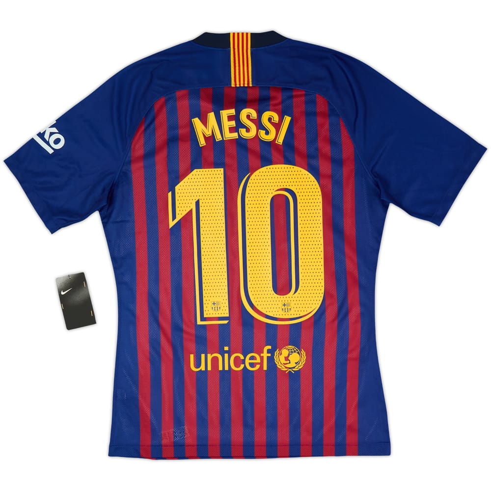 2018-19 Barcelona Player Issue Home Shirt Messi #10 (M)