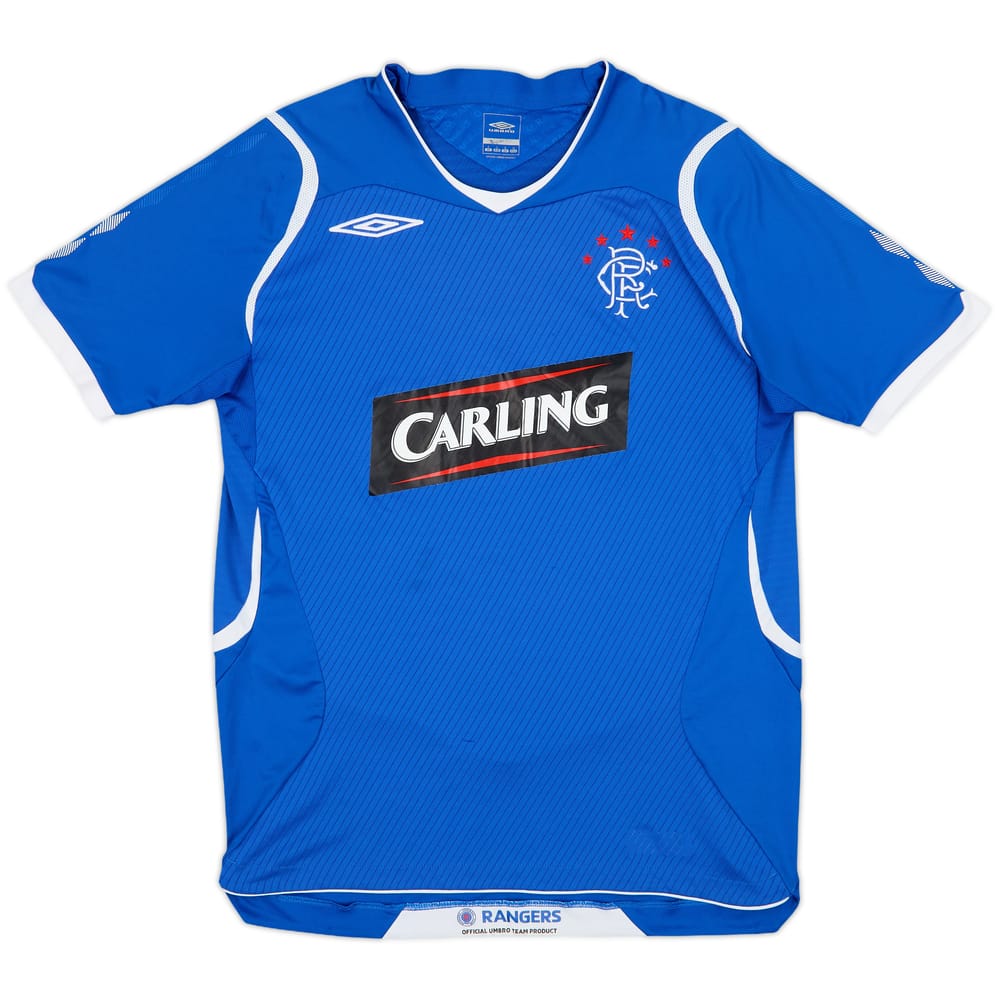 2008-09 Rangers Home Shirt - 9/10 - (S)