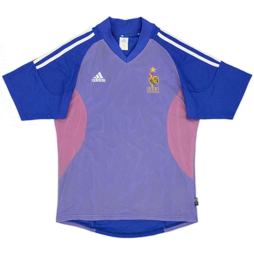 2002-04 France Home Shirt - 4/10 - (M)