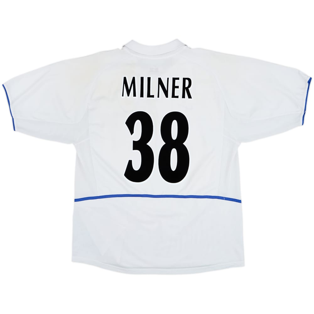 2002-03 Leeds United Home Shirt Milner #38 - 5/10 - (L)