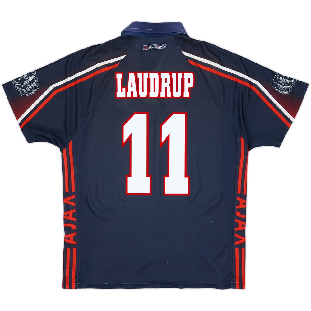 1997-98 Ajax Away Shirt Laudrup #11 - 8/10 - (L)