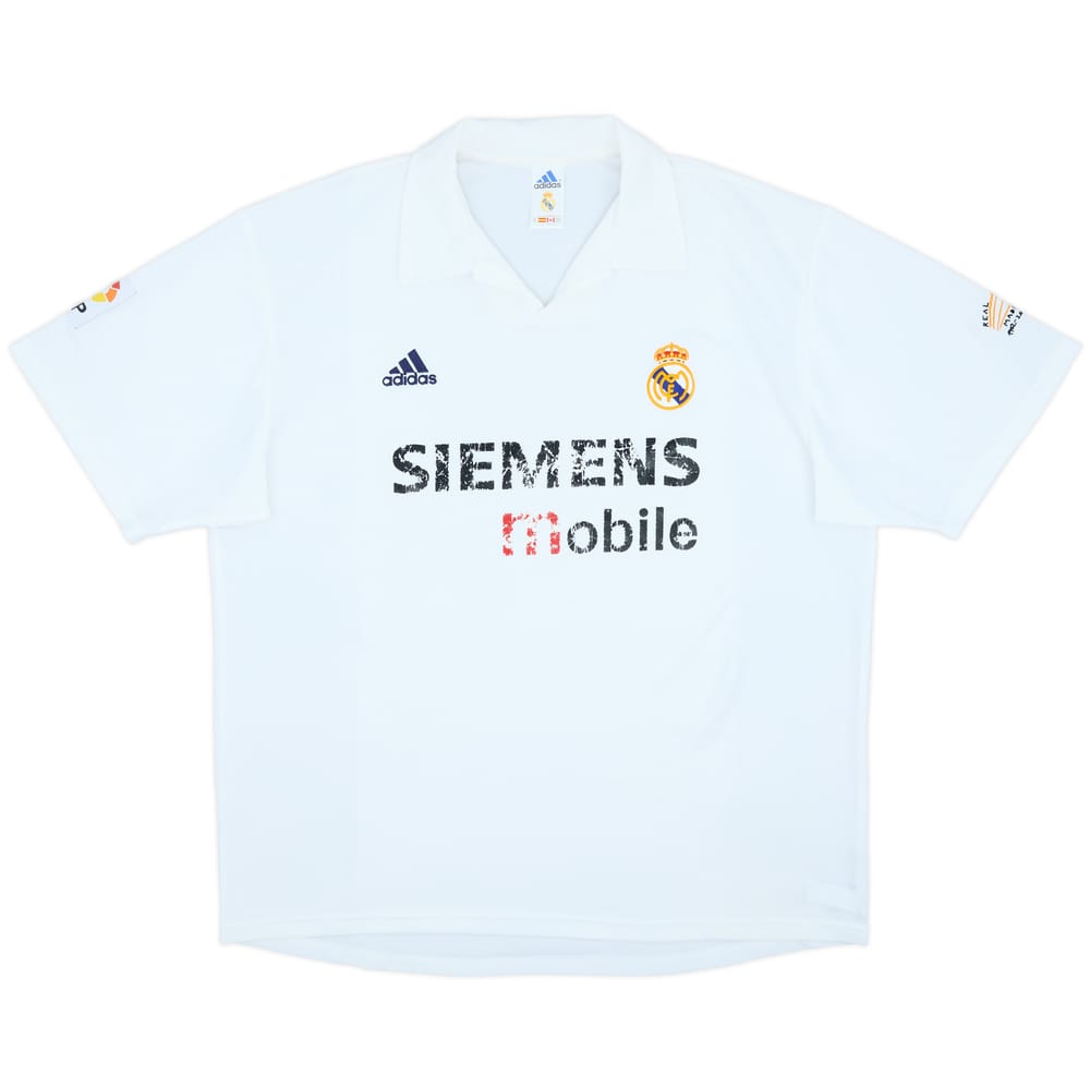 2002-03 Real Madrid Centenary Home Shirt - 5/10 - (XL)