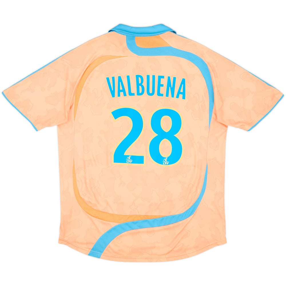 2007-08 Olympique Marseille Third Shirt Valbuena #28 - 7/10 - (L)