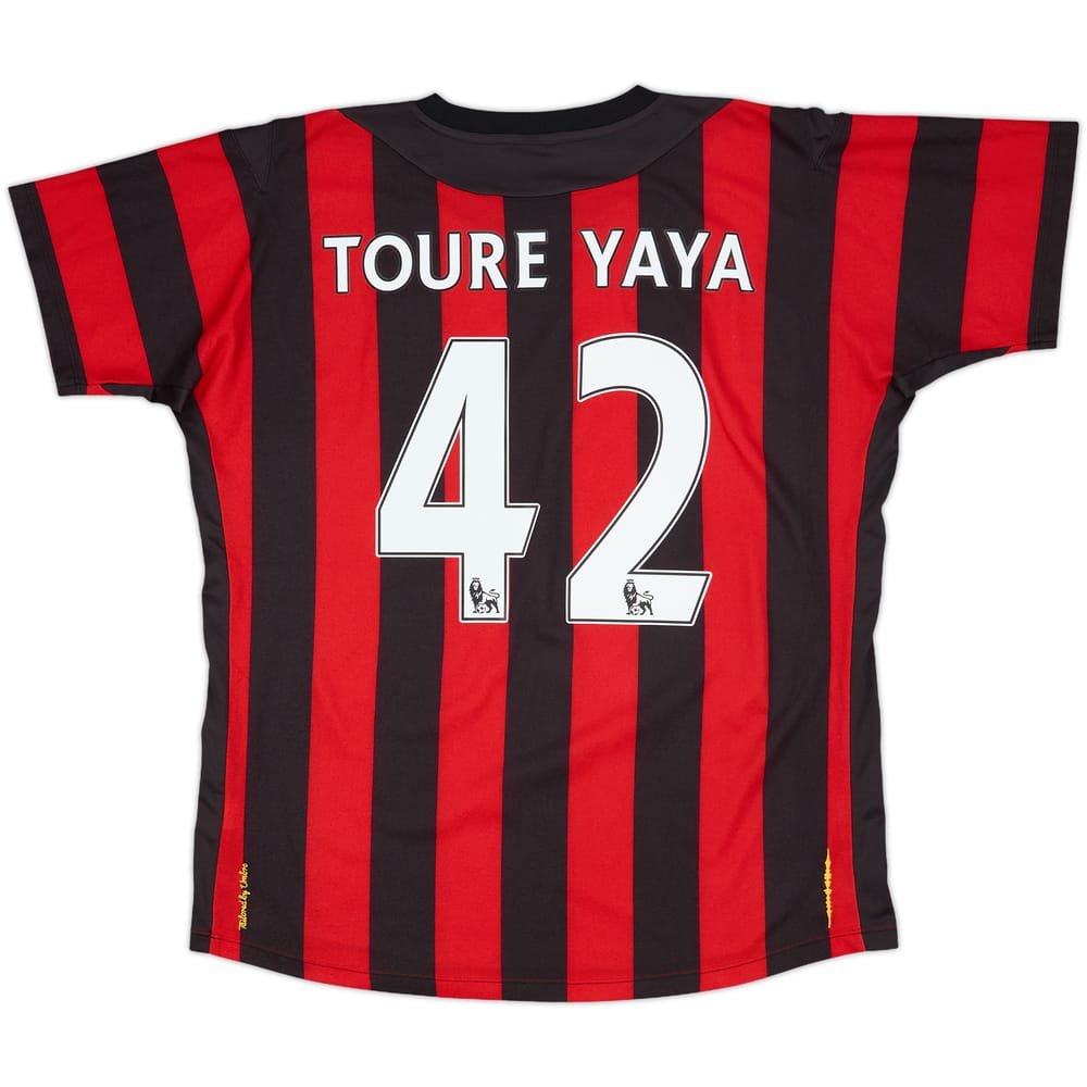 2011-12 Manchester City Away Shirt Toure Yaya #42 - 7/10 - (M)
