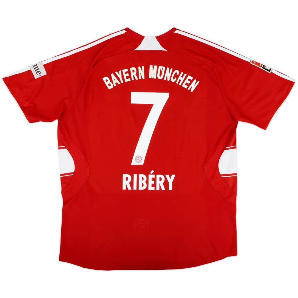 2008-09 Bayern Munich Home Shirt Ribery #7 - 7/10 - (XL)