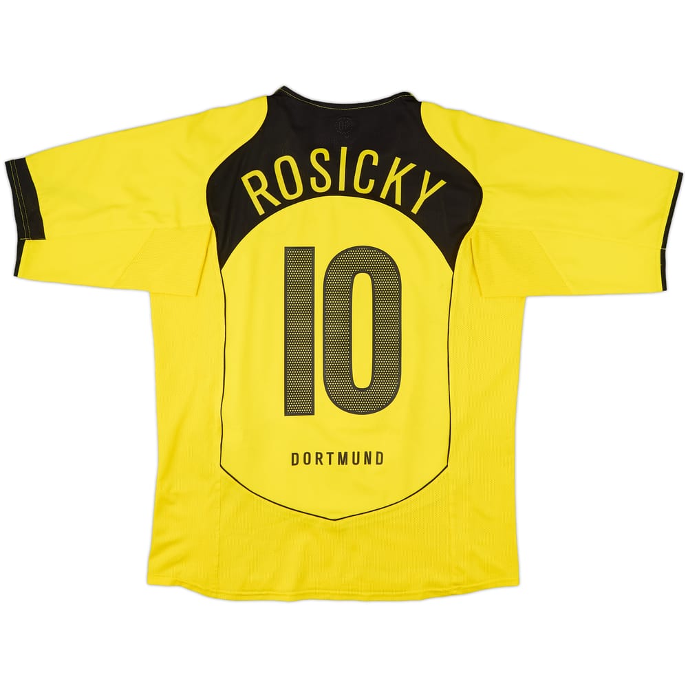 2004-05 Borussia Dortmund Home Shirt Rosicky #10 - 7/10 - (L)