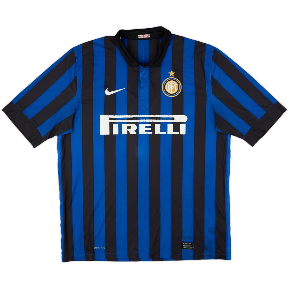 2011-12 Inter Milan Home Shirt - 5/10 - (XL)