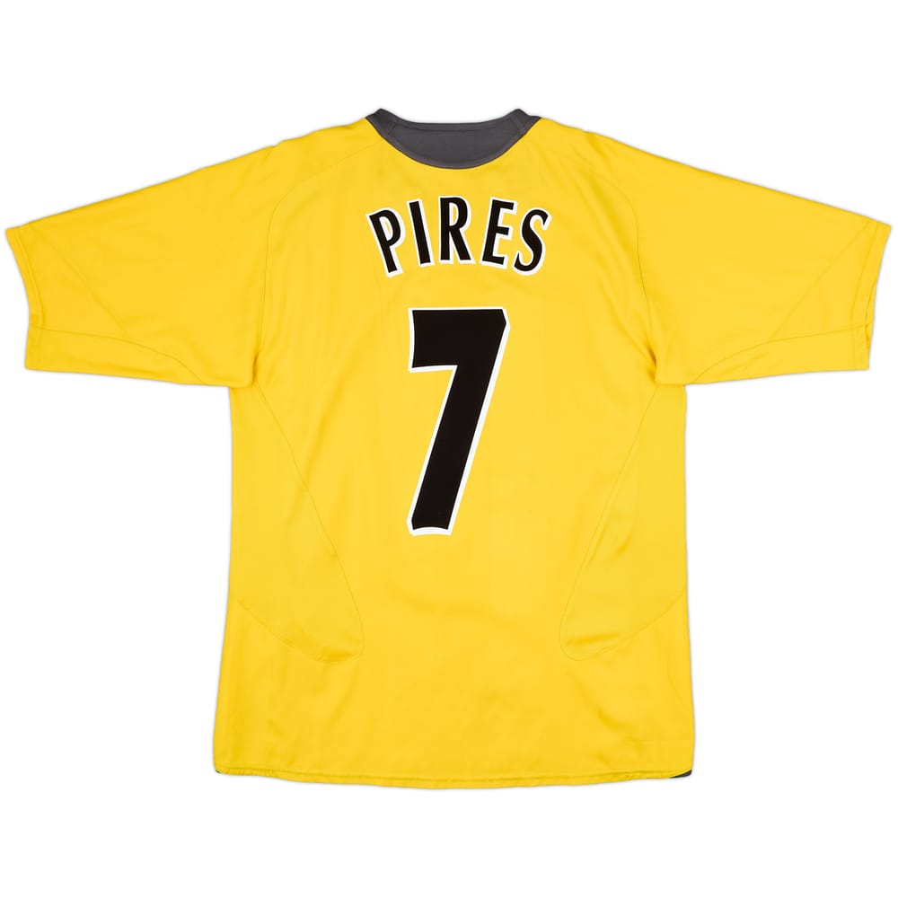 2005-06 Arsenal Away Shirt Pires #7 - 7/10 - (M)