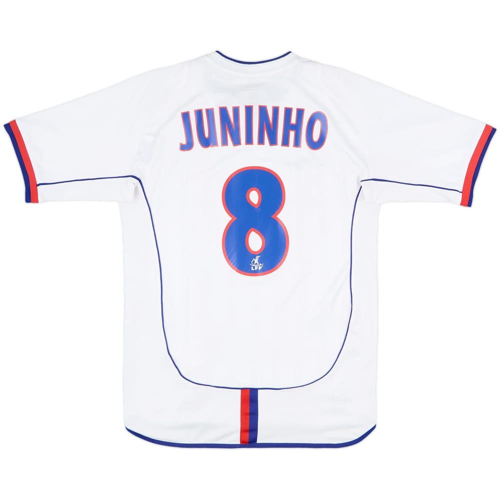 2003-04 Lyon Home Shirt Juninho #8 - 8/10 - (M)