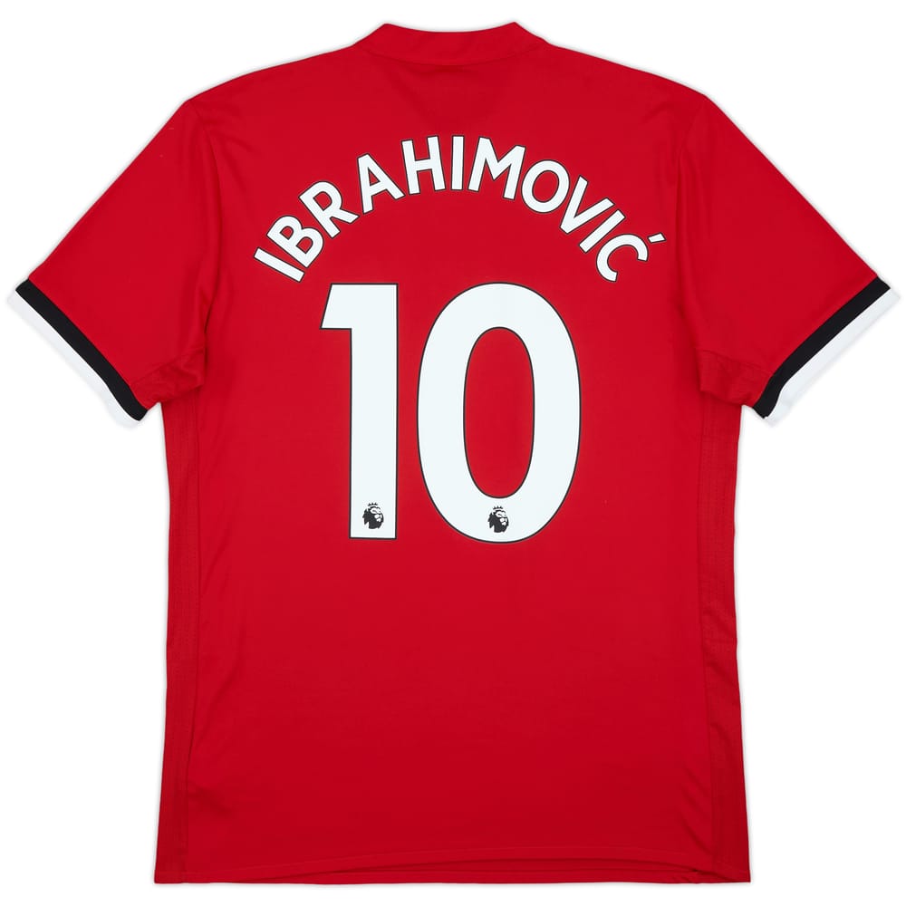 2017-18 Manchester United Home Shirt Ibrahimovic #10 (M)