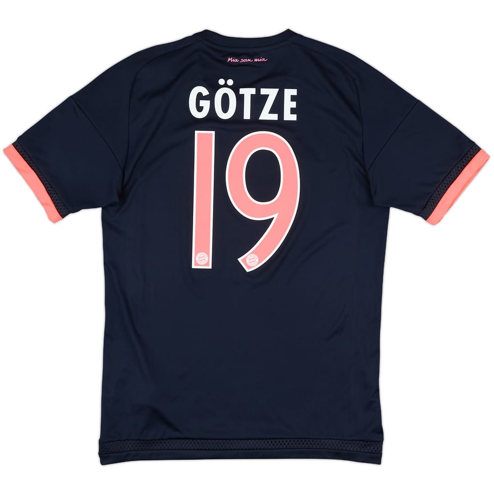 2015-16 Bayern Munich Third Shirt Gotze #19 - 10/10 - (S)