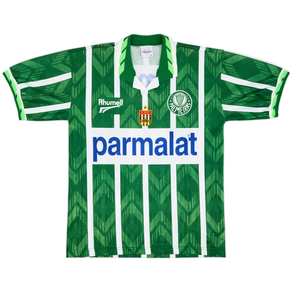 1995 Palmeiras Home Shirt #9 - 8/10 - (M)