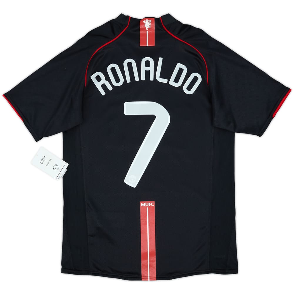 2007-08 Manchester United Away Shirt Ronaldo #7 (S)