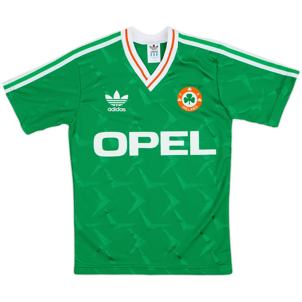 1990-92 Ireland Home Shirt - 8/10 - (Y)