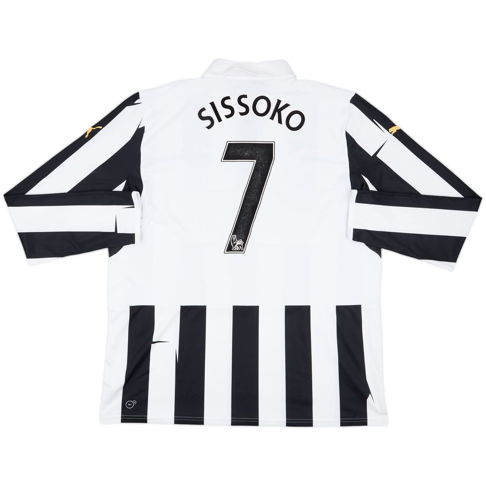 2012-13 Newcastle Home L/S Shirt Sissoko #7 - 8/10 - (XXL)