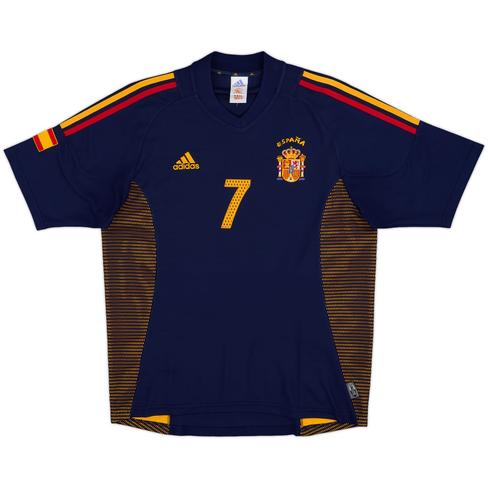 2002-04 Spain Third Shirt Raul #7 - 9/10 - (M)