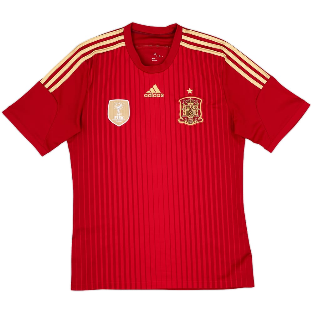 2013-15 Spain Home Shirt - 8/10 - (M)