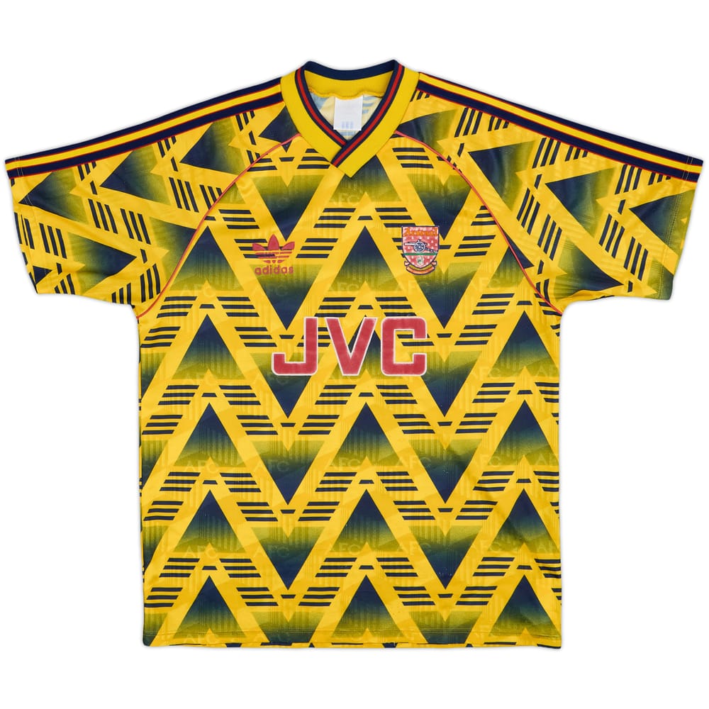 1991-93 Arsenal Away Shirt - 8/10 - (M)