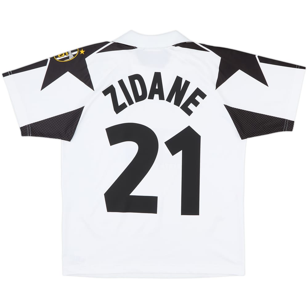 1998-99 Juventus Basic Away Shirt Zidane #21 - 8/10 - (S)