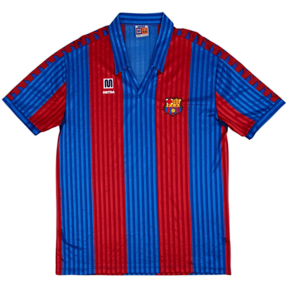 1989-92 Barcelona Home Shirt - 8/10 - (XXL)