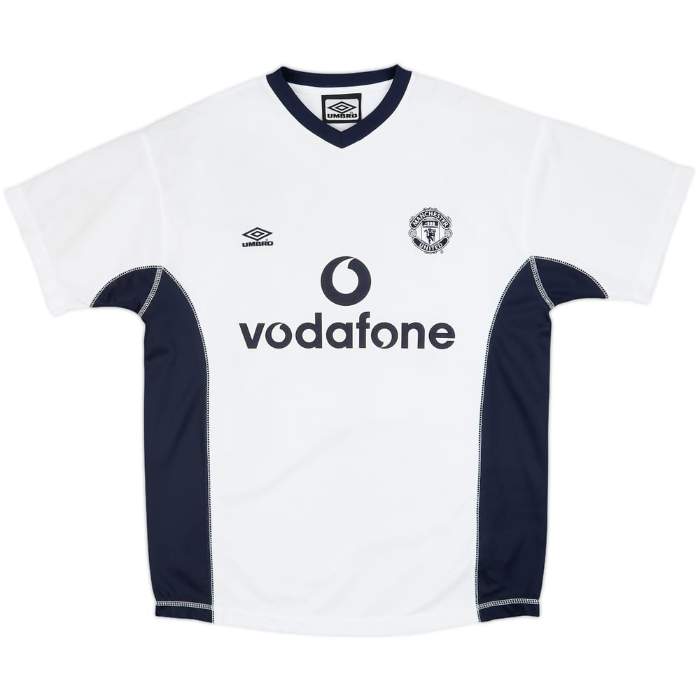 2000-01 Manchester United Umbro Training Shirt - 9/10 - (M)