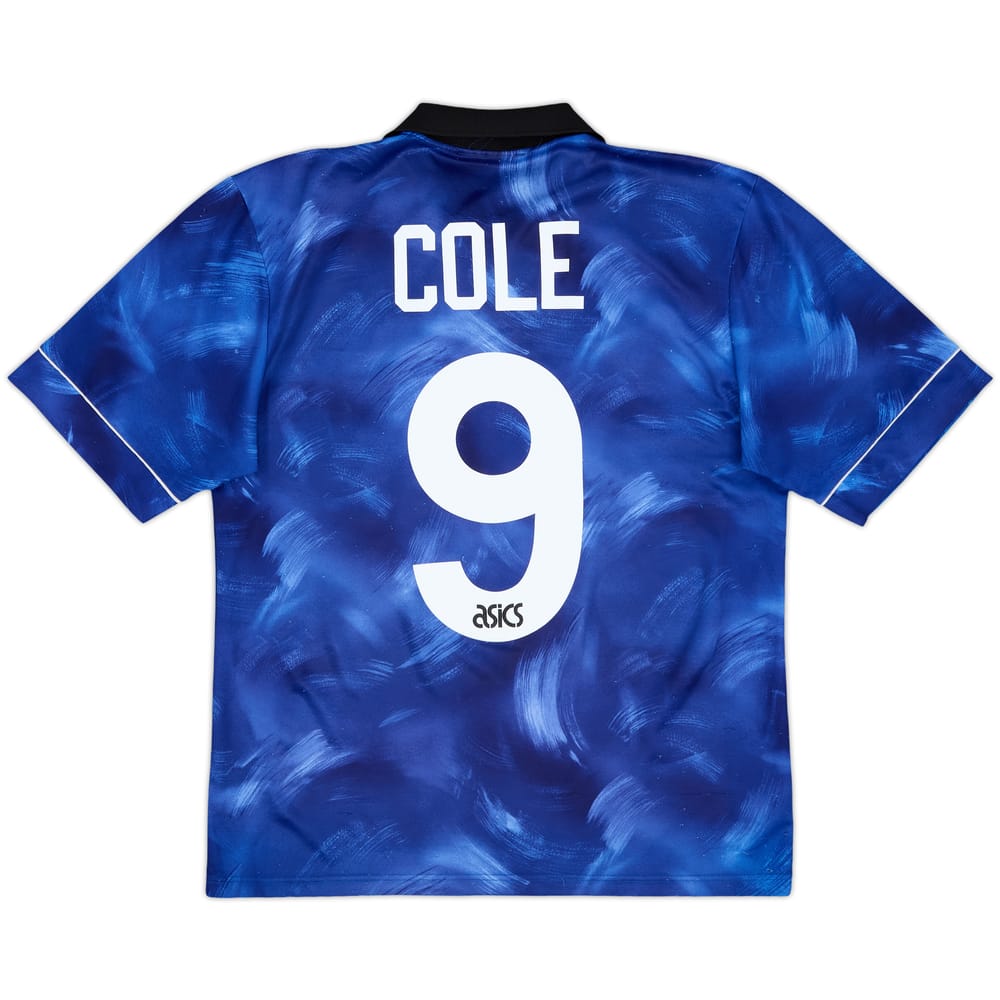 1993-95 Newcastle Away Shirt Cole #9 - 8/10 - (M)