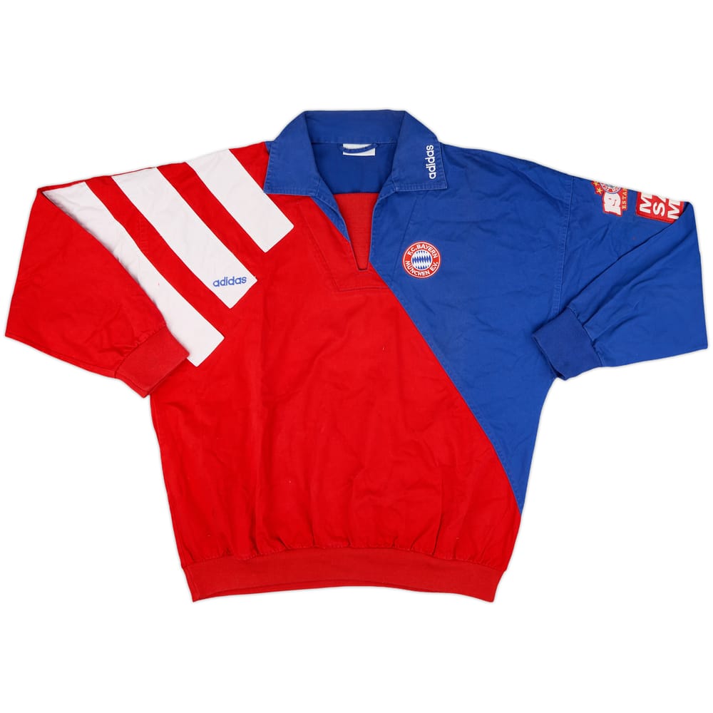 1993-95 Bayern Munich adidas Drill Top - 9/10 - (L)