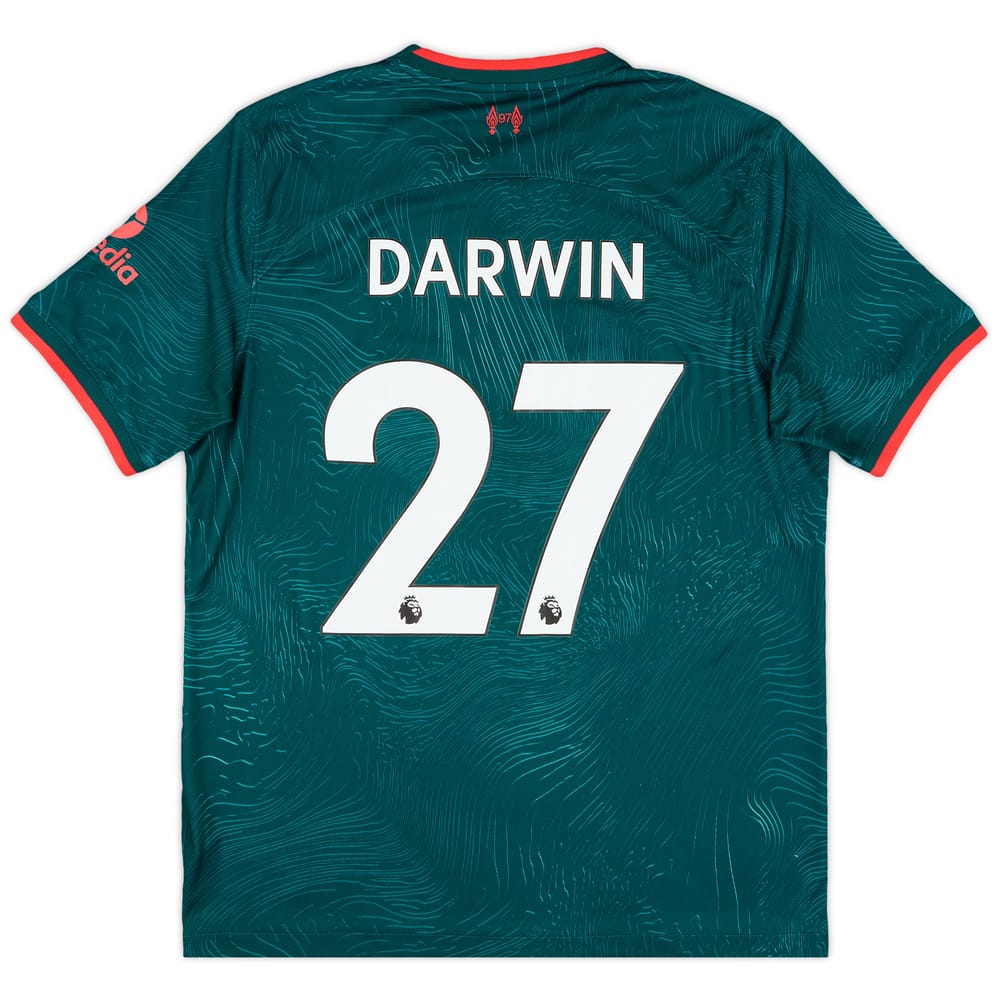 2022-23 Liverpool Third Shirt Darwin #27 - 9/10 - (L)