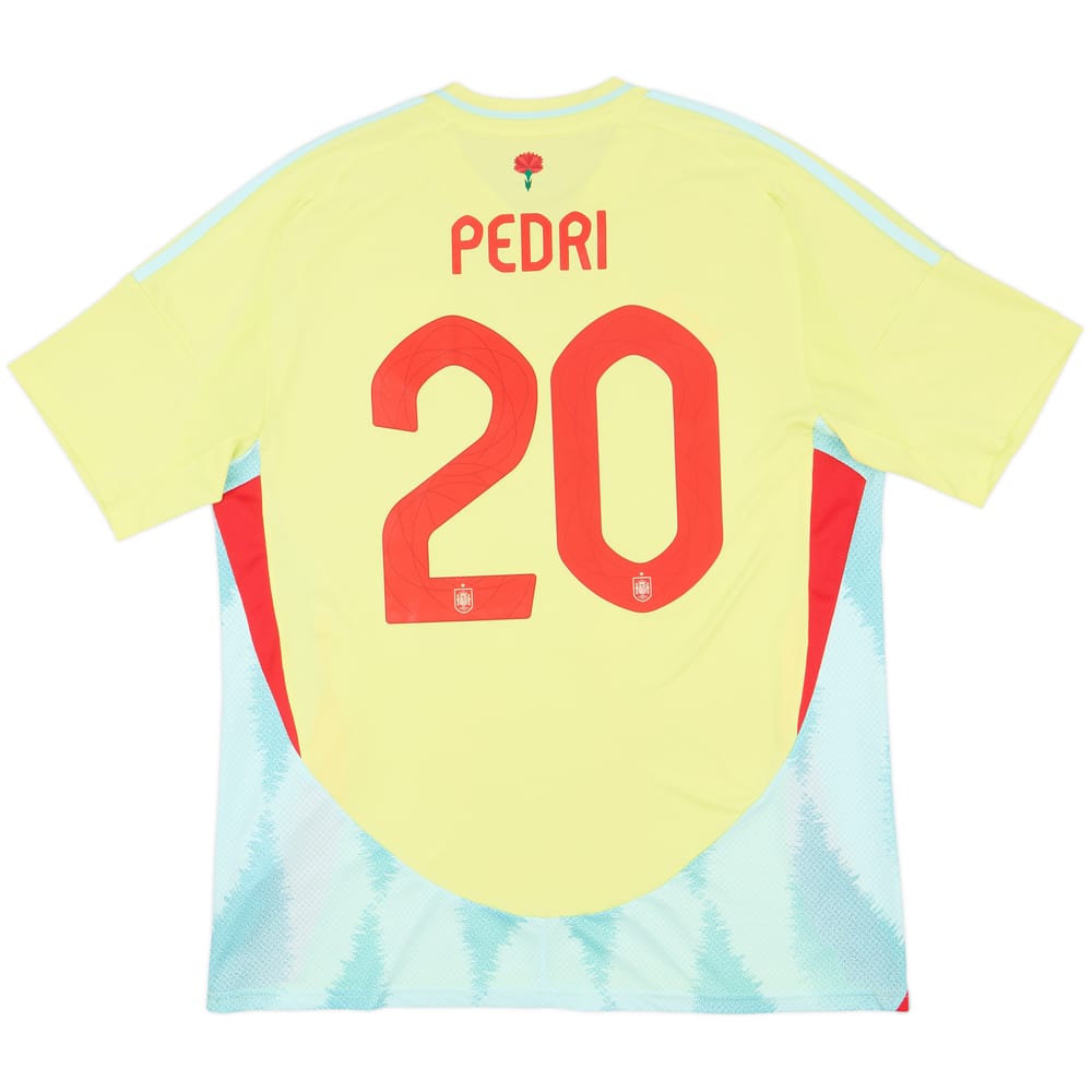 2024-25 Spain Away Shirt Pedri #20 - 8/10 - (XL)