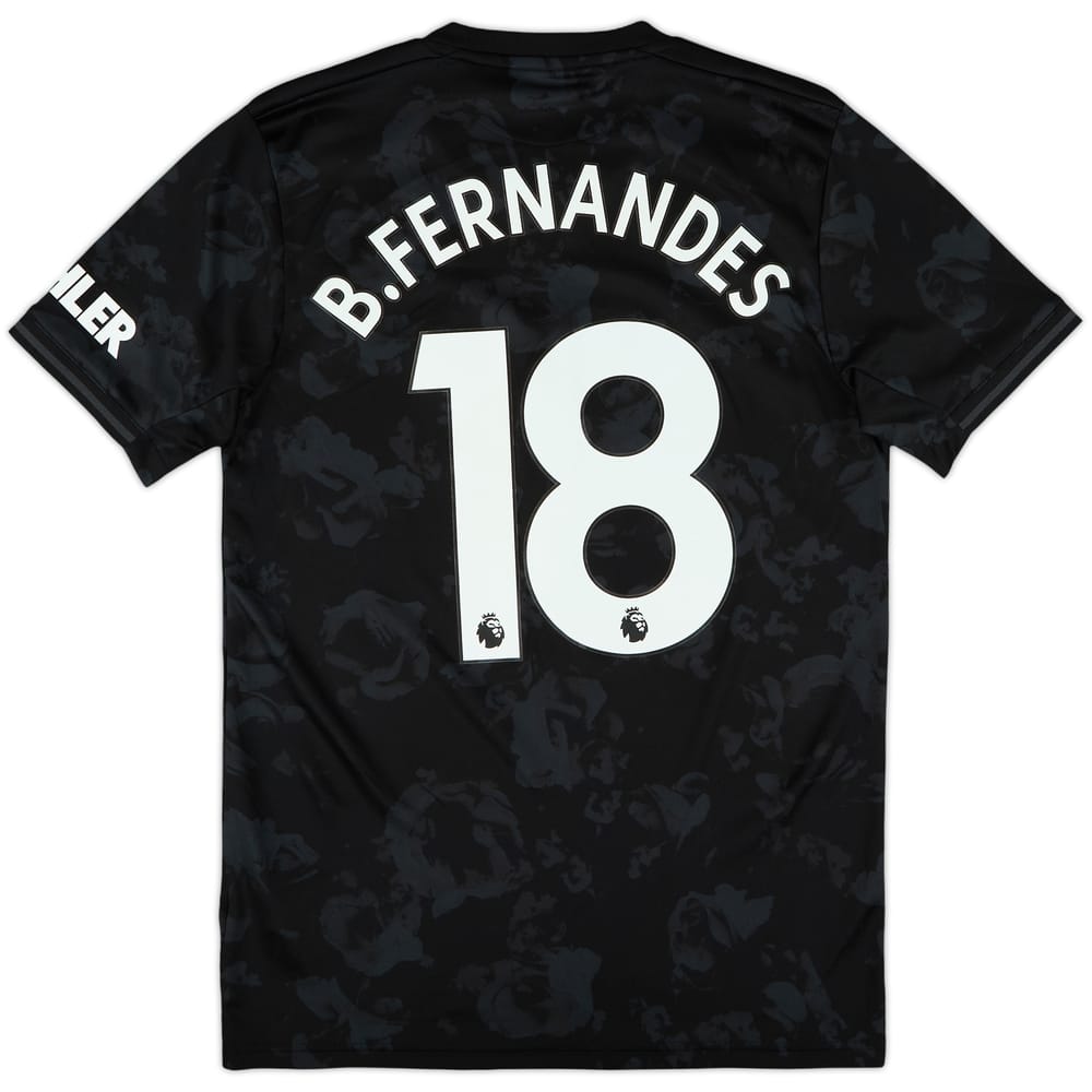 2019-20 Manchester United Third Shirt B.Fernandes #18 - 8/10 - (S)