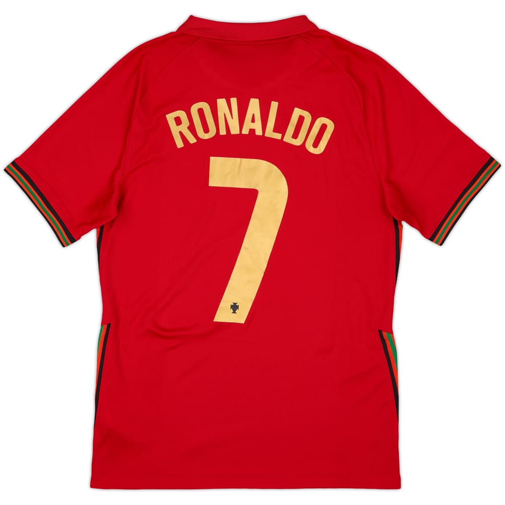 2020-21 Portugal Home Shirt Ronaldo #7 - 8/10 - (S)