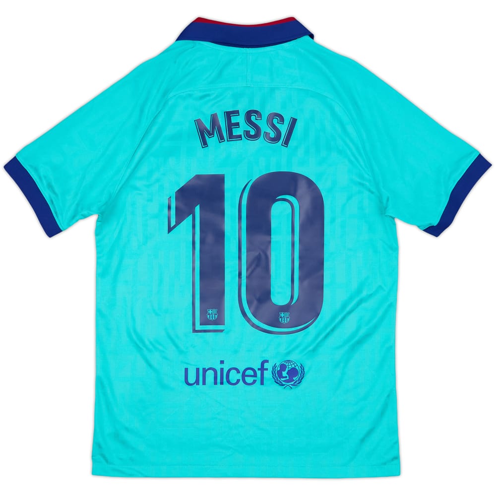 2019-20 Barcelona Third CL Shirt Messi #10 - 9/10 - (M)