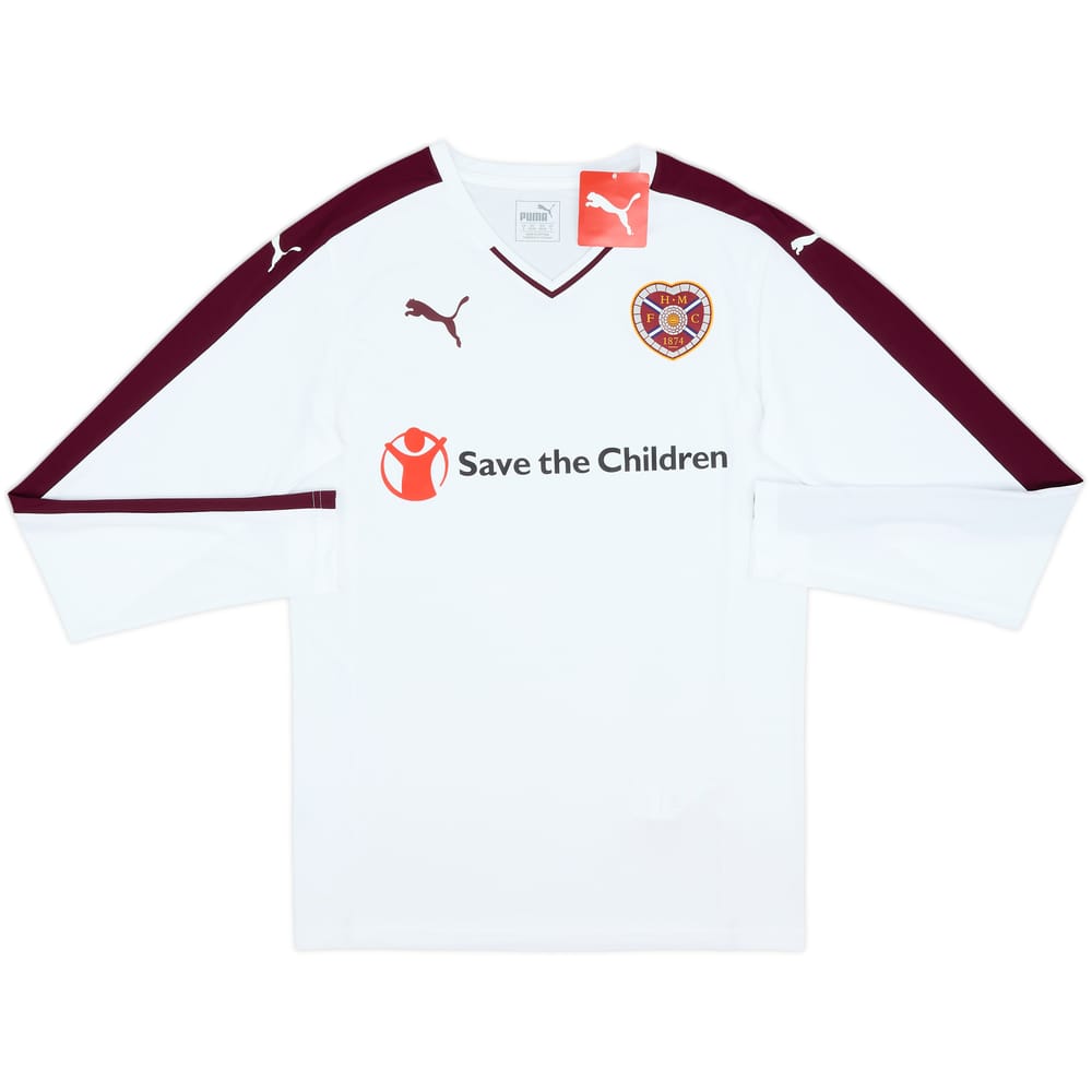 2015-16 Hearts Away L/S Shirt (S)
