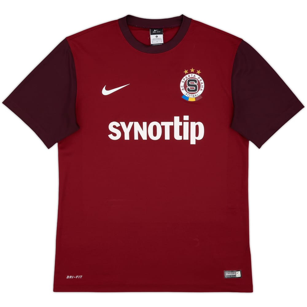 2015-16 Sparta Prague Basic Home Shirt - 6/10 - (M)