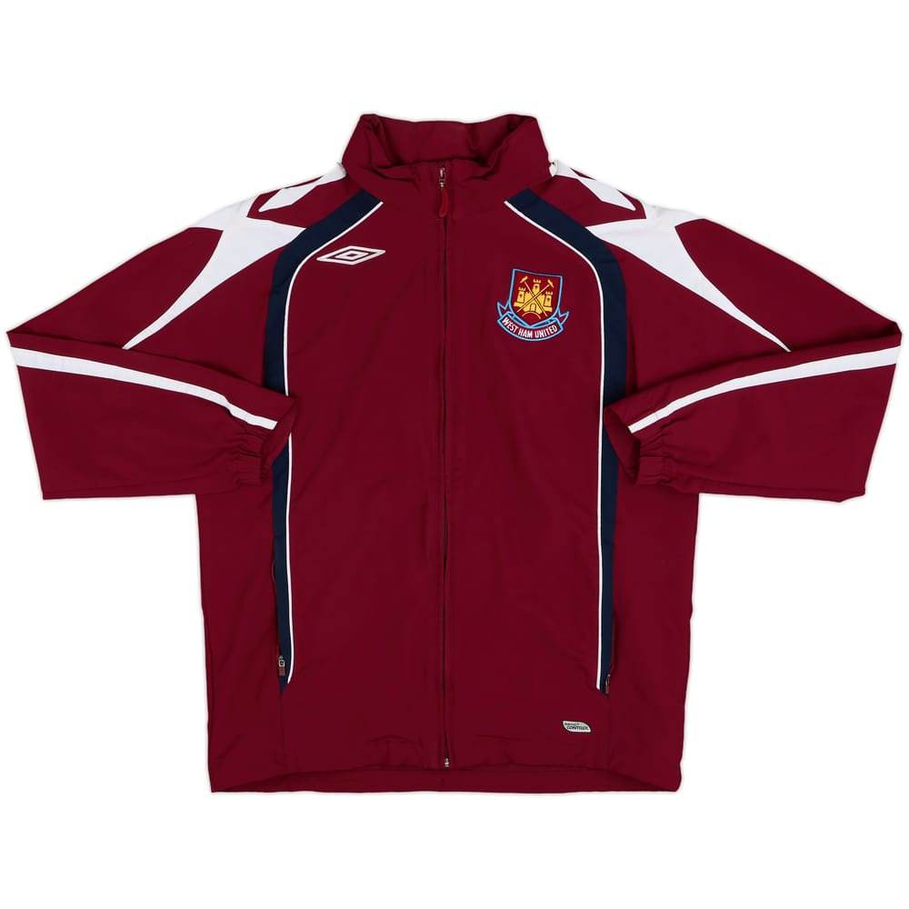 2007-08 West Ham Umbro 1/4 Zip Drill Top - 8/10 - (M)