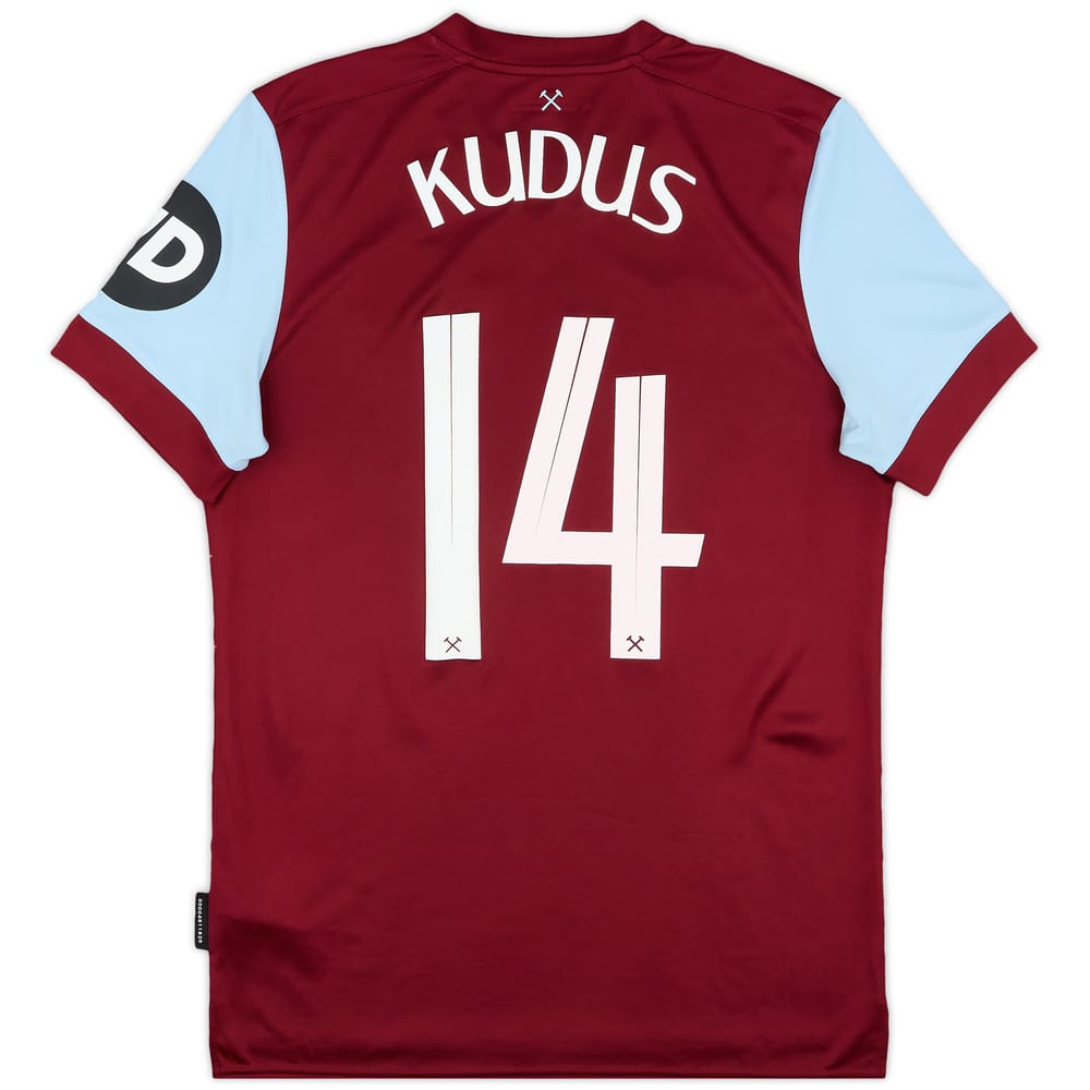 2023-24 West Ham United Home Shirt Kudus #14 - 8/10 - (M)