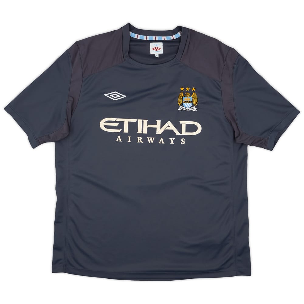 2010-11 Manchester City Umbro Training Shirt - 7/10 - (XL)