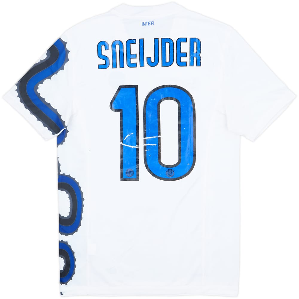 2010-11 Inter Milan Away Shirt Sneijder #10 - 5/10 - (S)