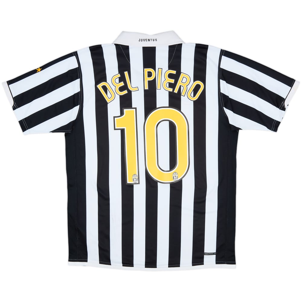 2006-07 Juventus Home Shirt Del Piero #10 - 5/10 - (L)
