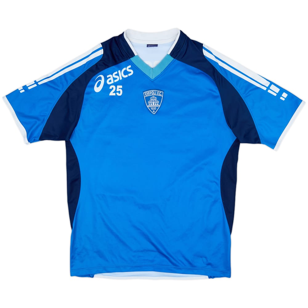 2007-08 Empoli Player Issue Asics Training Shirt #25 - 9/10 - (L)