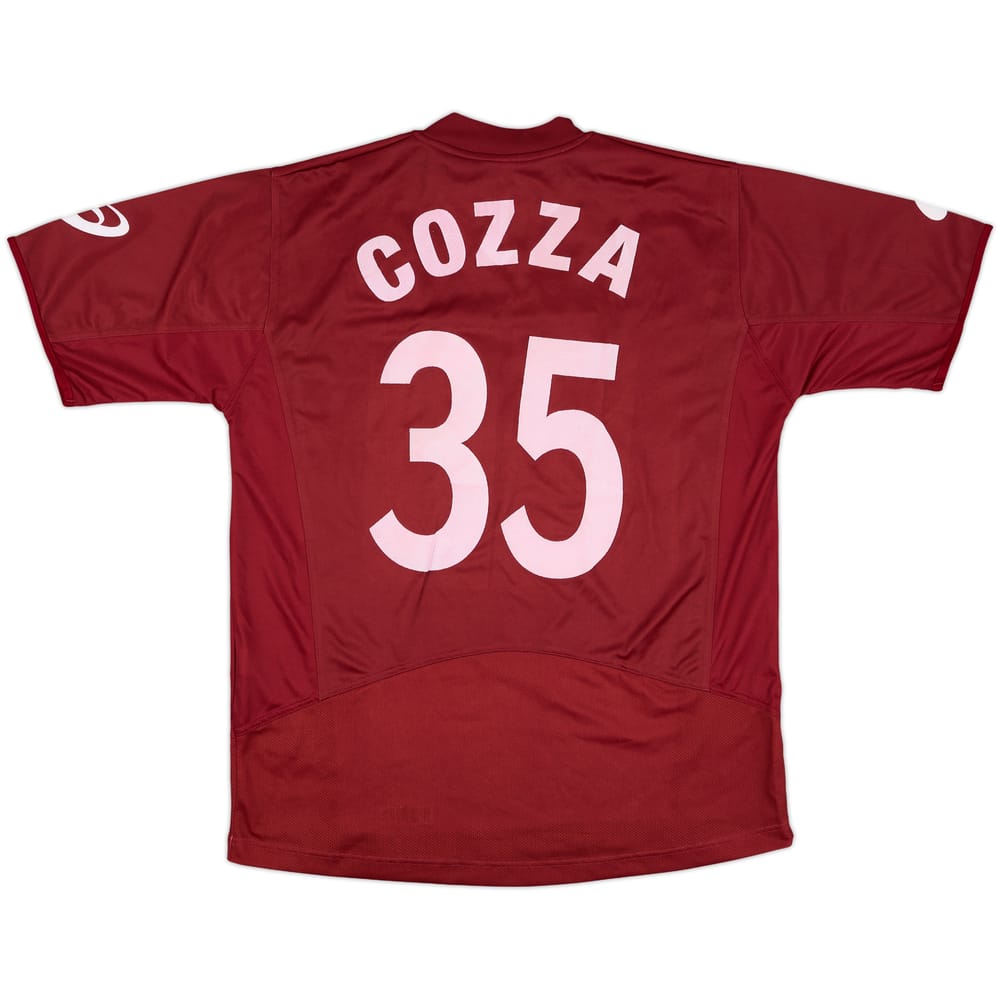 2003-04 Reggina Home Shirt Cozza #35 - 7/10 - (L)