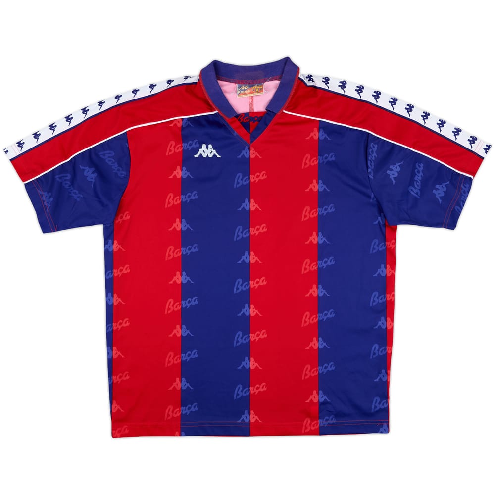 1992-95 Barcelona Home Shirt - 8/10 - (L)