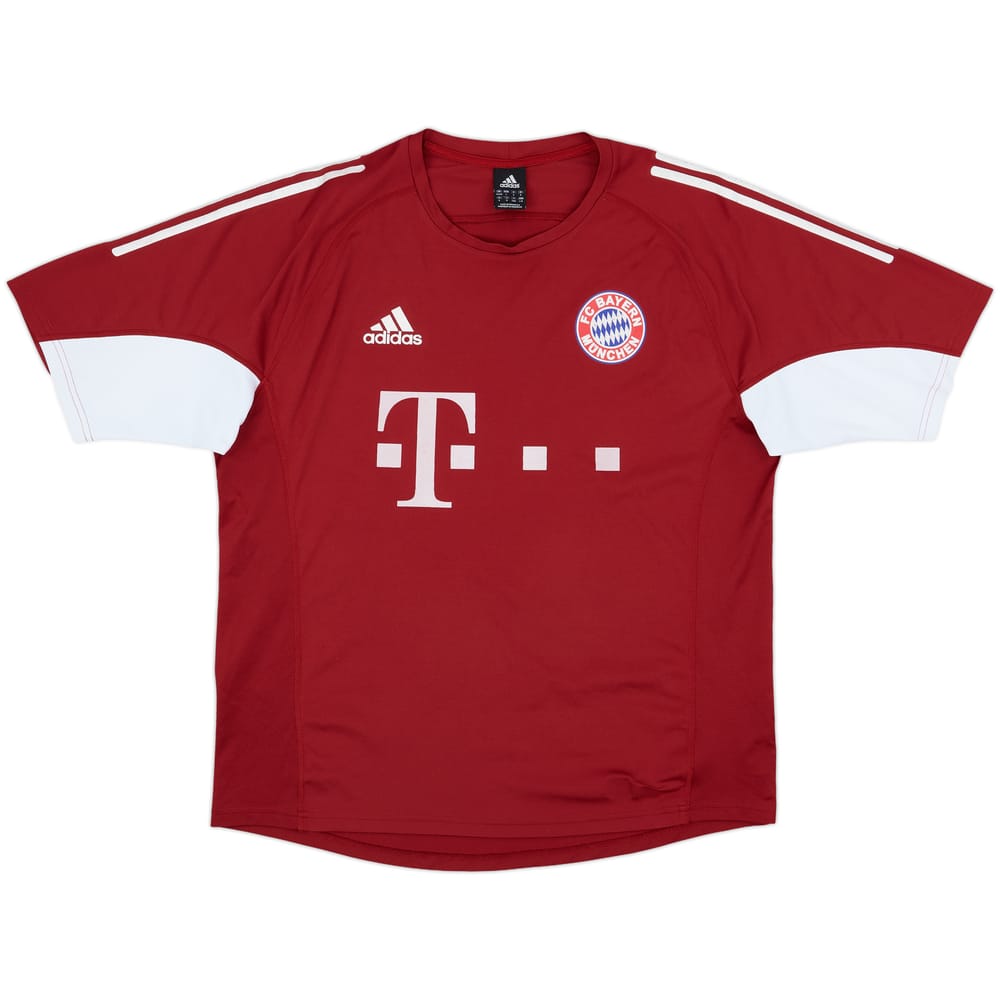 2002-03 Bayern Munich Player Issue adidas Training Shirt - 5/10 - (L/XL)